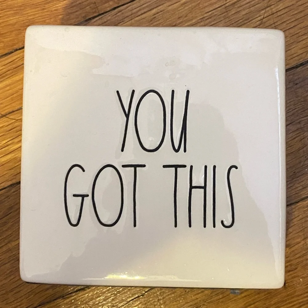 Rae Dunn Artisian Collection You Got This sign